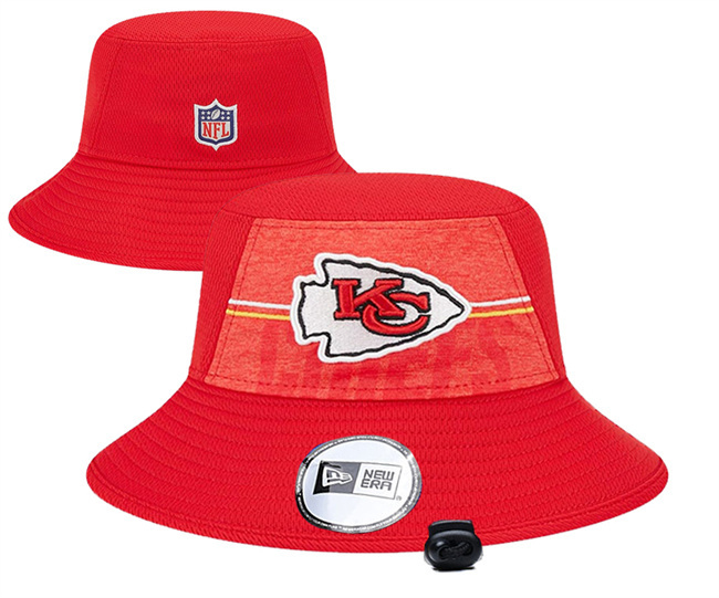 Kansas City Chiefs Stitched Bucket Fisherman Hats 0164